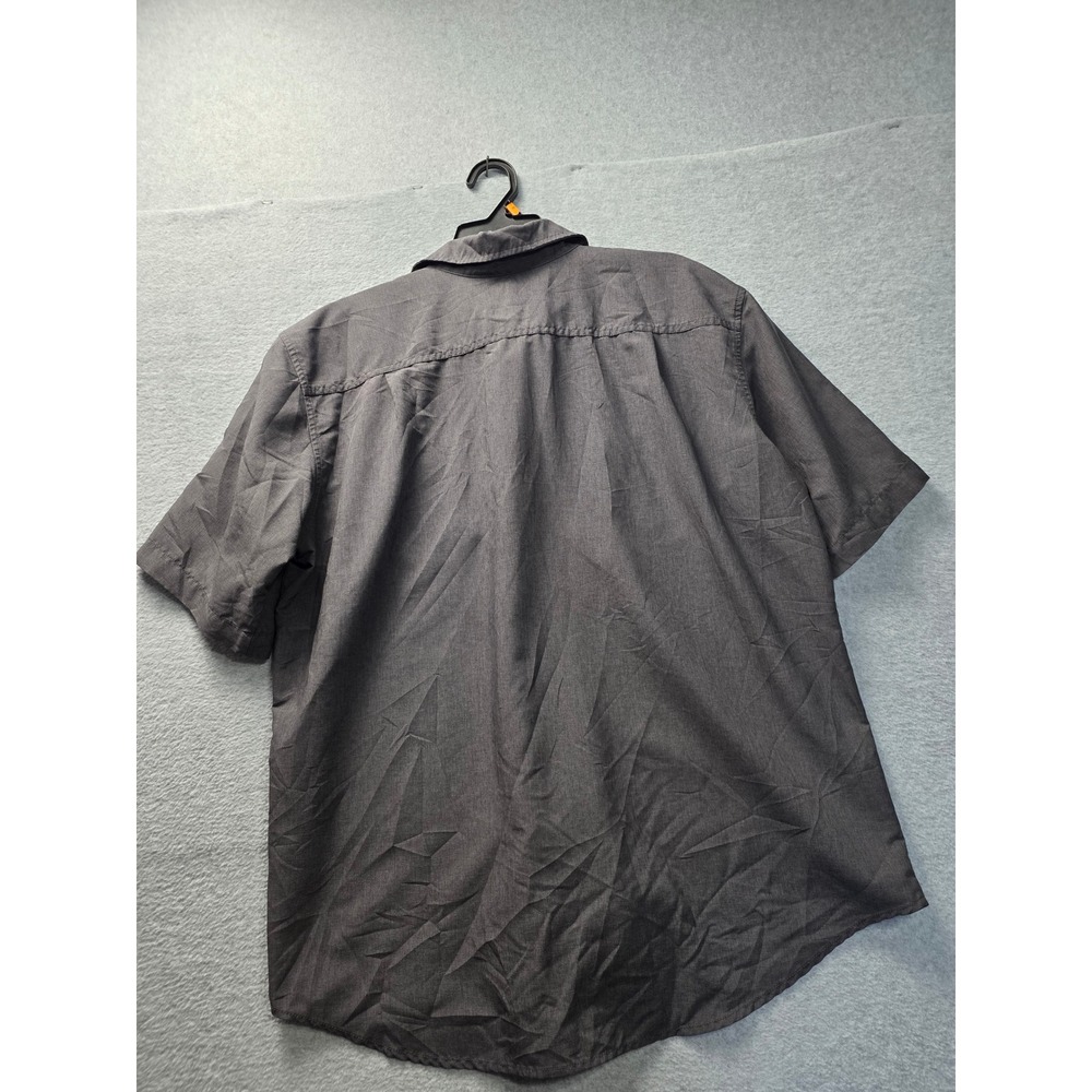 Orivs Classic Collection Shirt Mens XL Gray S/S Button Down Outdoor Fishing - Picture 2 of 7
